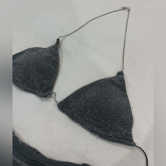 It’s now cool silver diamond chain bikini - Picture 6 of 8